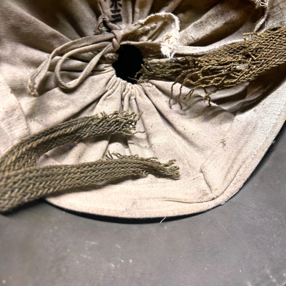 ▽Aa前1009 旧日本軍 三重朝日 鉄帽 大日本帝国 ヘルメット 陸軍