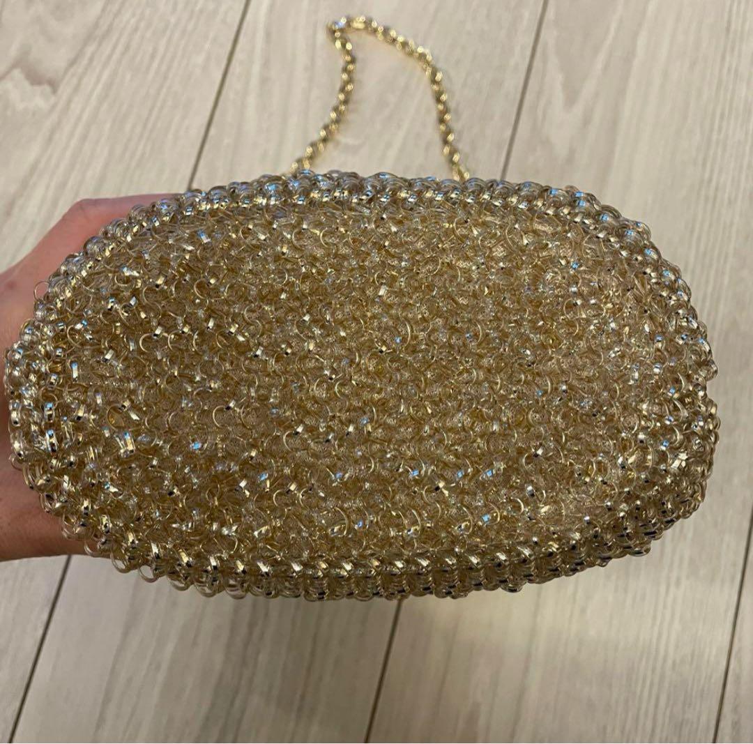 美品✨ANTEPRIMA アンテプリマ　セッキオスティローゾ　ゴールド