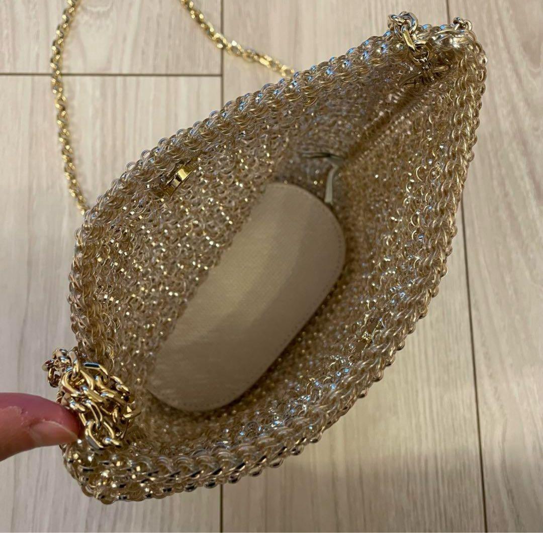 美品✨ANTEPRIMA アンテプリマ　セッキオスティローゾ　ゴールド