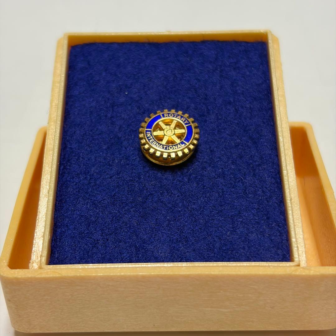 ROTARY ロータリーインターナショナル ピンバッジ 9K ピンバッチ