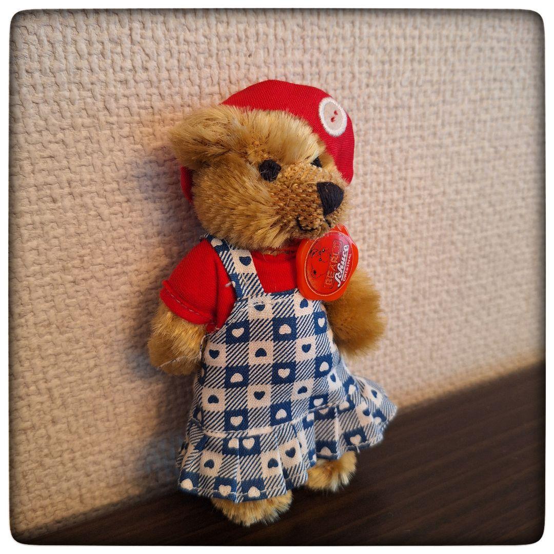 美品【Schuco シュコー 】ミニチュア テディ ベアー コスチューム