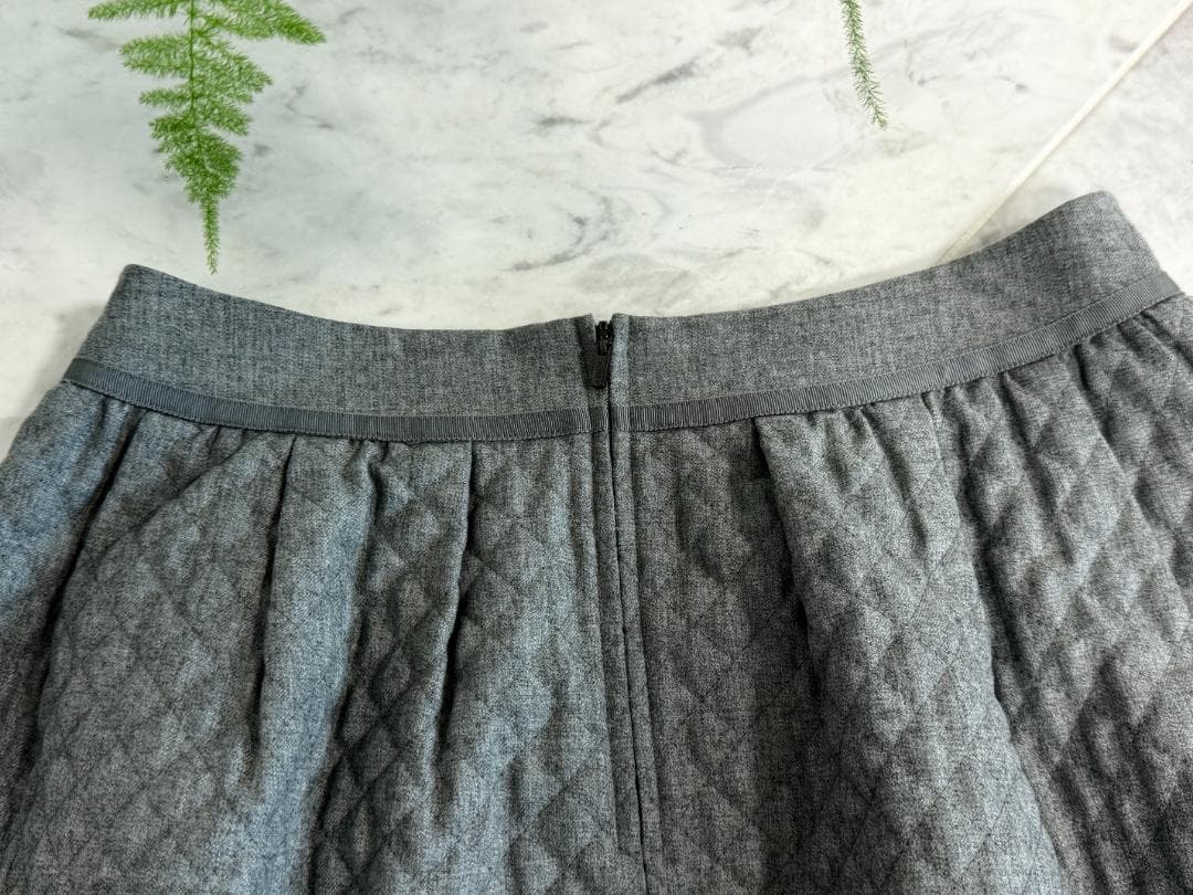 極美品★FOXEY/フォクシー キルティングスカート 42