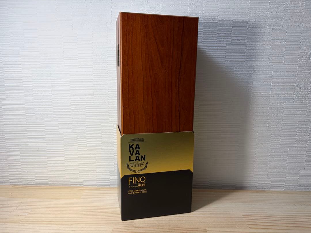 新品未開栓】KAVALAN FINO ウイスキー 700ml 木箱入り⑧ - メルカリ
