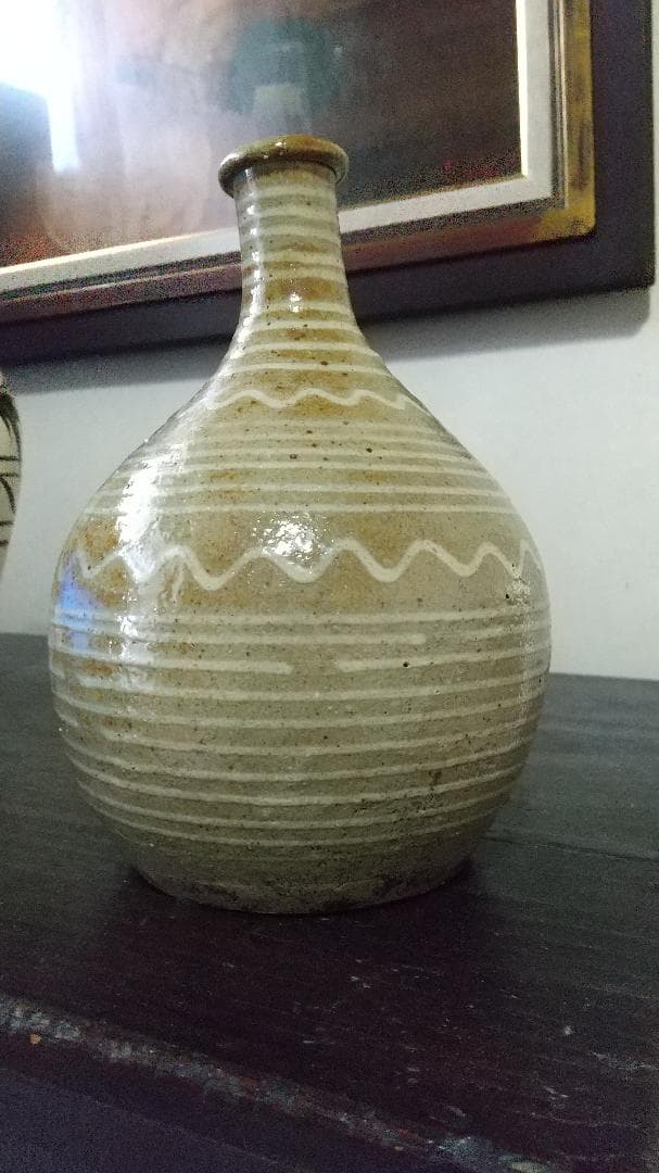 古丹波　エヘン徳利　柔らか仕上げの酒徳利