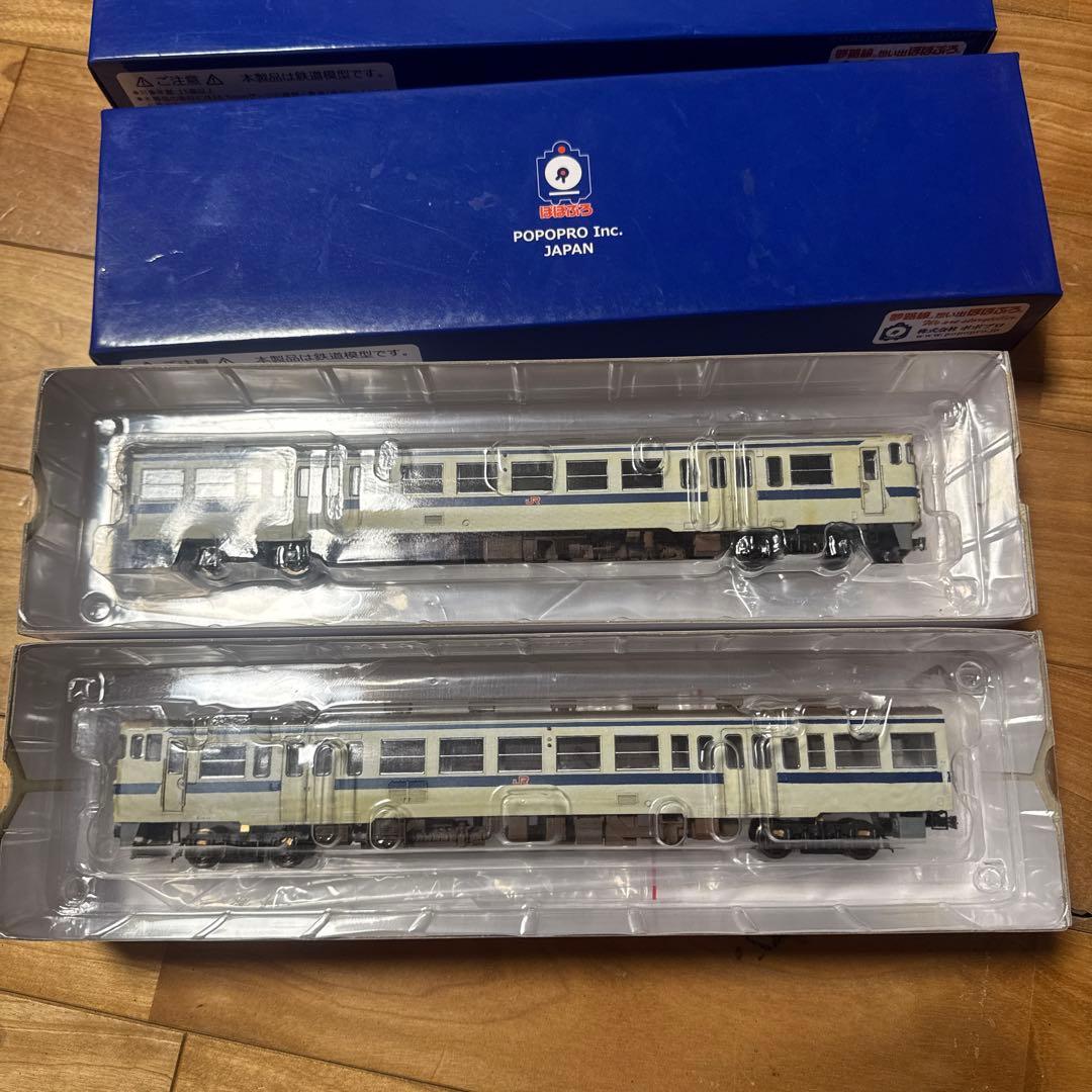 ポポプロ HOゲージ鉄道模型 2両セット