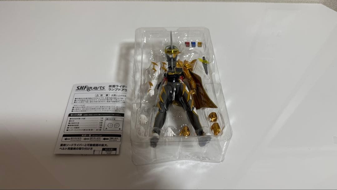 【開封品】S.H.Figuarts 仮面ライダーエスパーダ ランプドアランジーナ