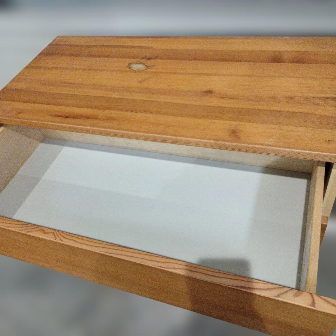 1-23 廃盤　無印良品 パイン材 チェスト 4段チェスト