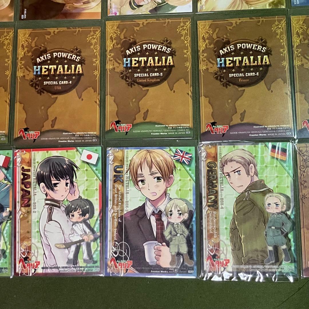 ヘタリア　トレーディングカード　フルコンプリート　特典・付録等　75枚セット