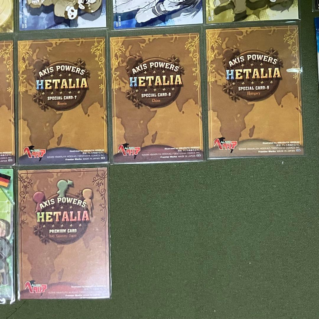 ヘタリア　トレーディングカード　フルコンプリート　特典・付録等　75枚セット