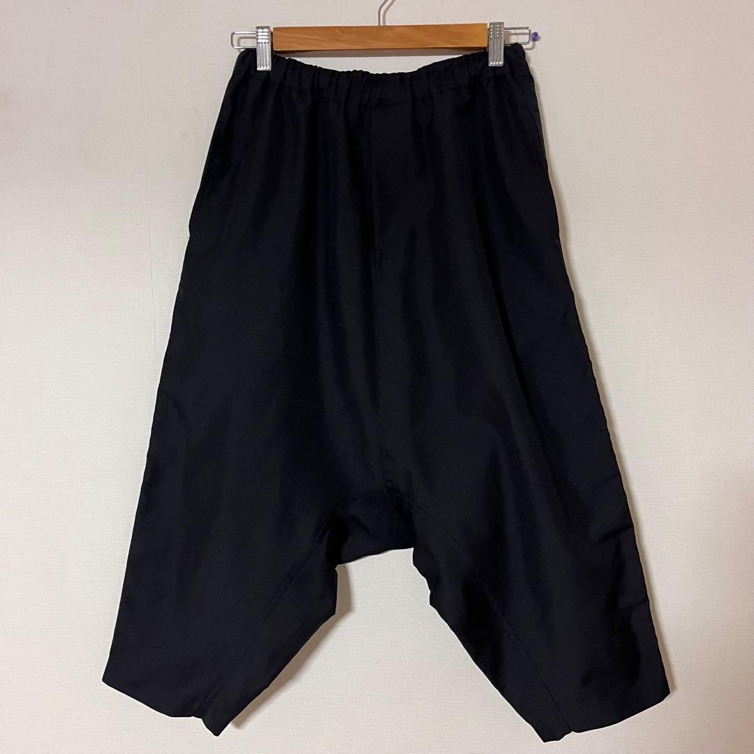 ブラックコムデギャルソン　サルエルパンツ　サイドライン　AD2019 Sサイズ ブラックコムデギャルソン サルエルパンツ サイドライン AD2019 S