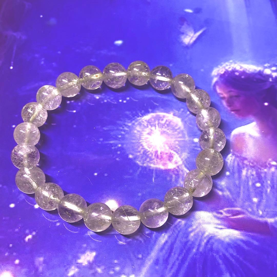 飛天♦幸せなお金持ち♦エンジェルヘアー・ミルキールチルクオーツ