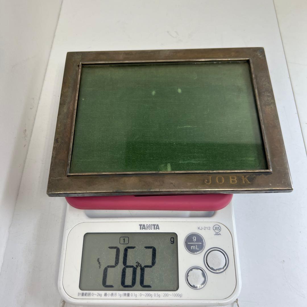 Yahoo!オークション - 純銀・銀製 wako silver 970刻印 写真立て 約17