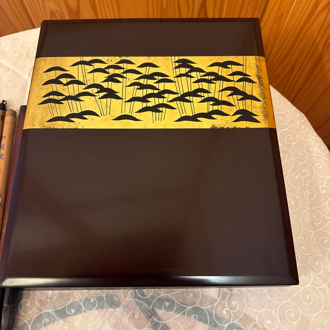 書道セット 平安象彦造 菊蒔絵 硯箱 - メルカリ