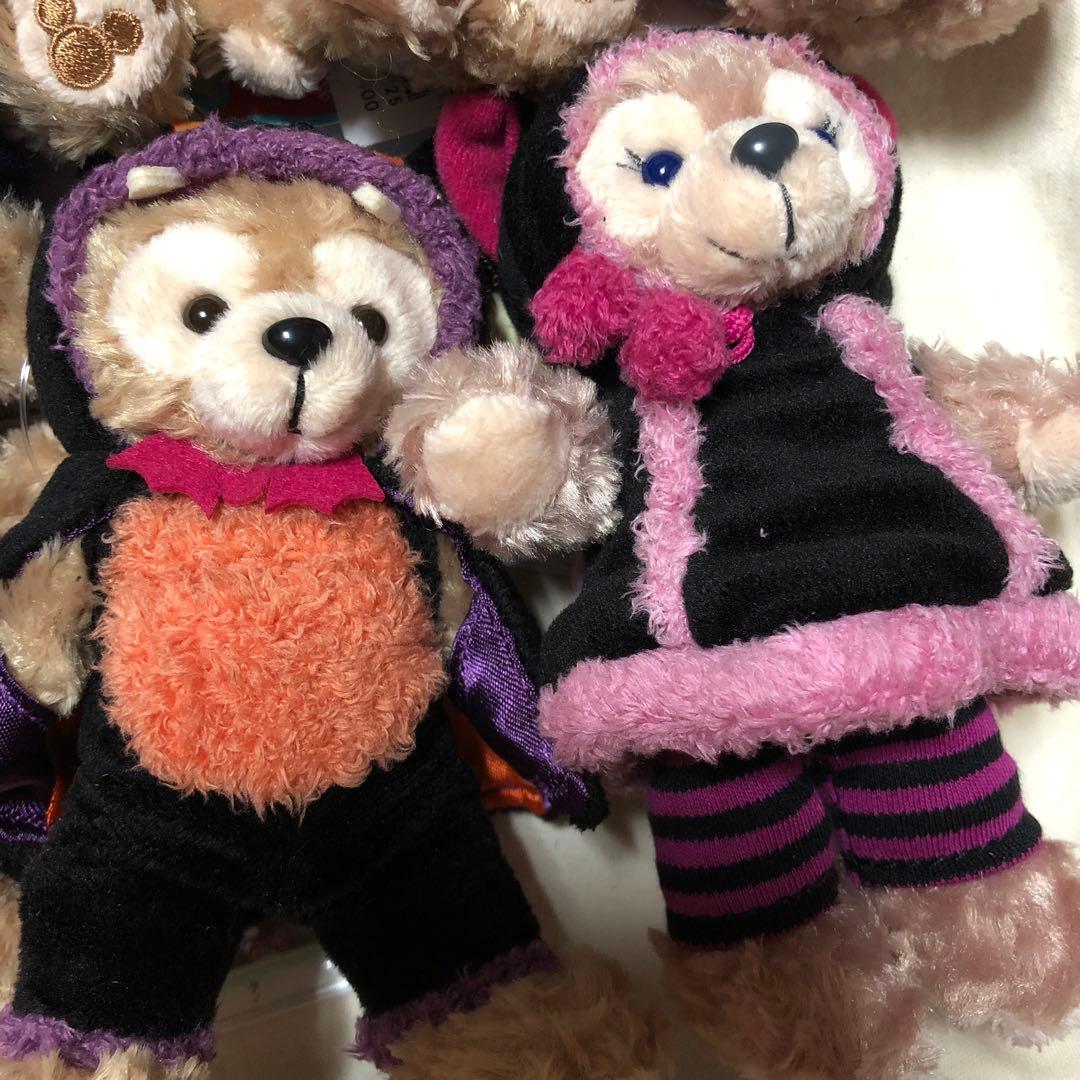 ダッフィー、シェリーメイぬいぐるみまとめ売り クリアファイル