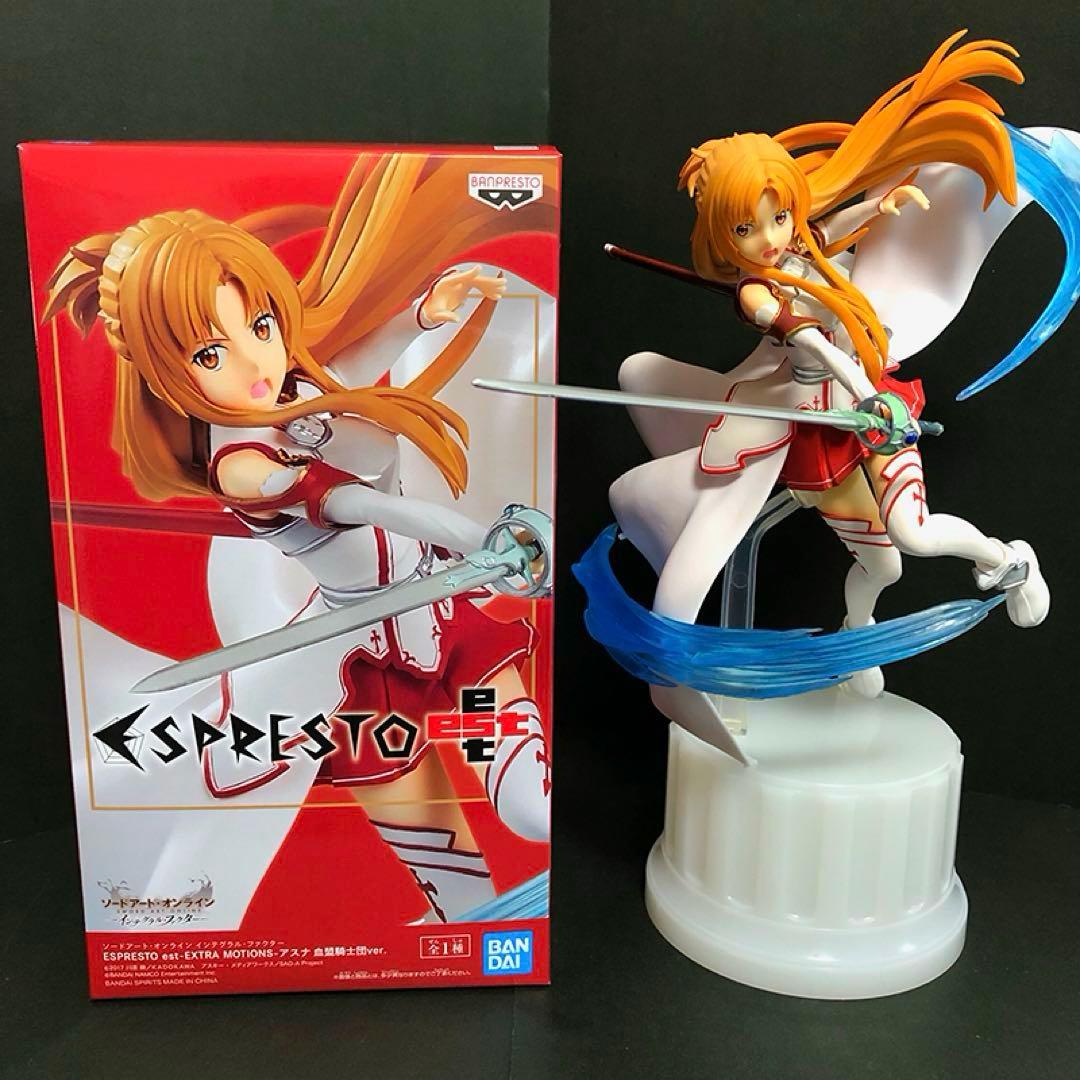 SAO ESPRESTO キリト 黒の剣士ver. アスナ 血盟騎士団ver.