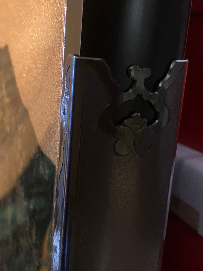 豪華絢爛⭐︎表面ガード付き 孔雀と花の衝立 ダイヤモンド入り（目）