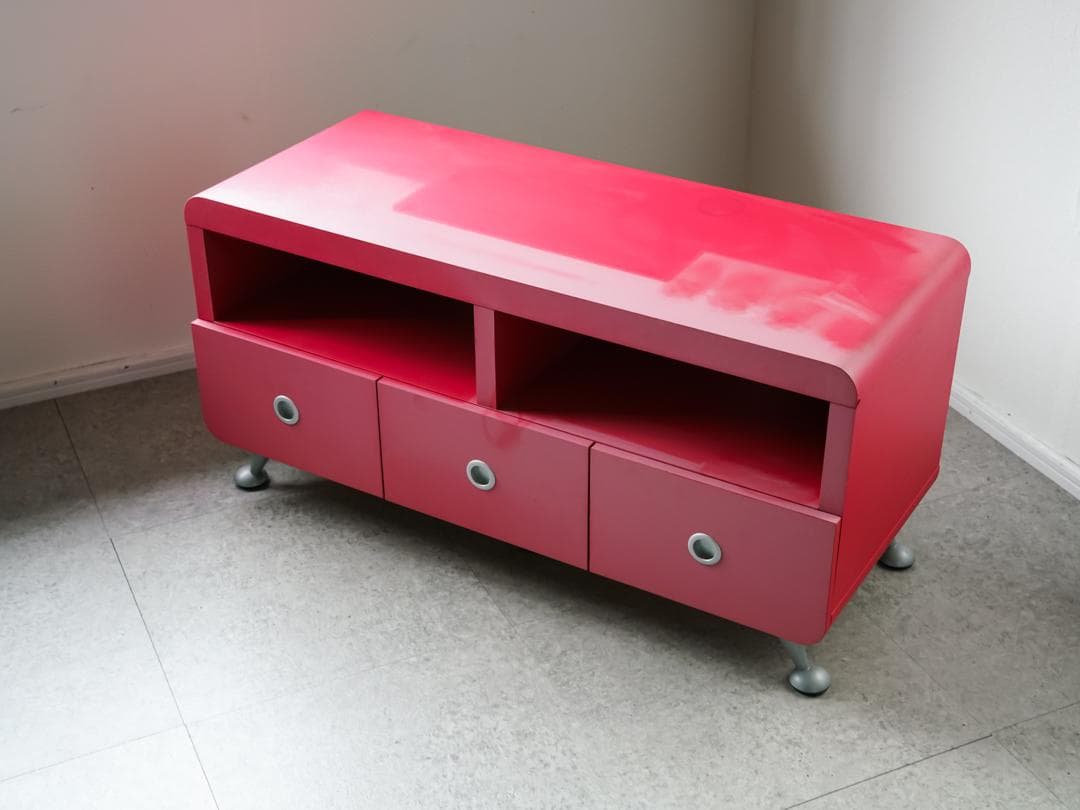 スペースエイジ ヴィンテージ TV ローボード アメリカンレトロ ポスト