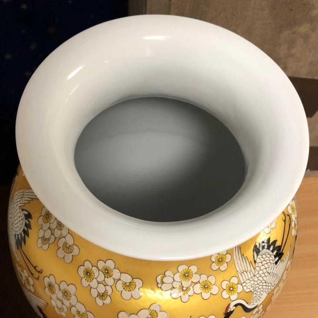 中国古玩唐物 乾隆年製 粉彩色絵金彩 唐子戯図花瓶 高41.5cm 骨董 古美術