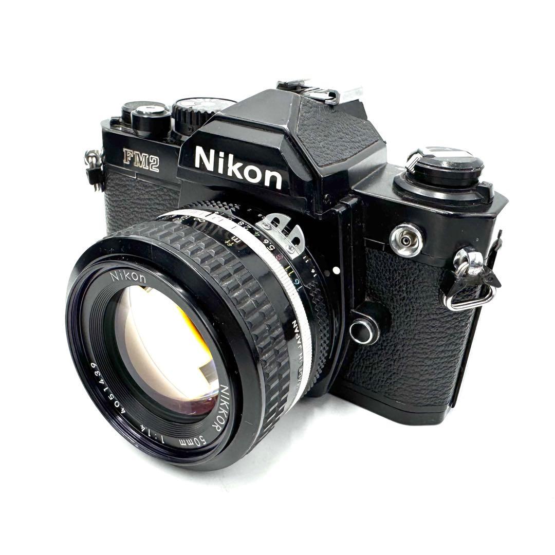 ❁後期型！動作良好❁Nikon New FM2 & Ai 50mm F1.4