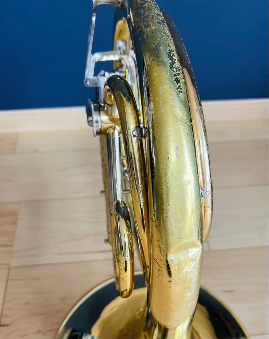 YAMAHA YHR322 Bbシングルフレンチホルン マウスピース　ケース付き