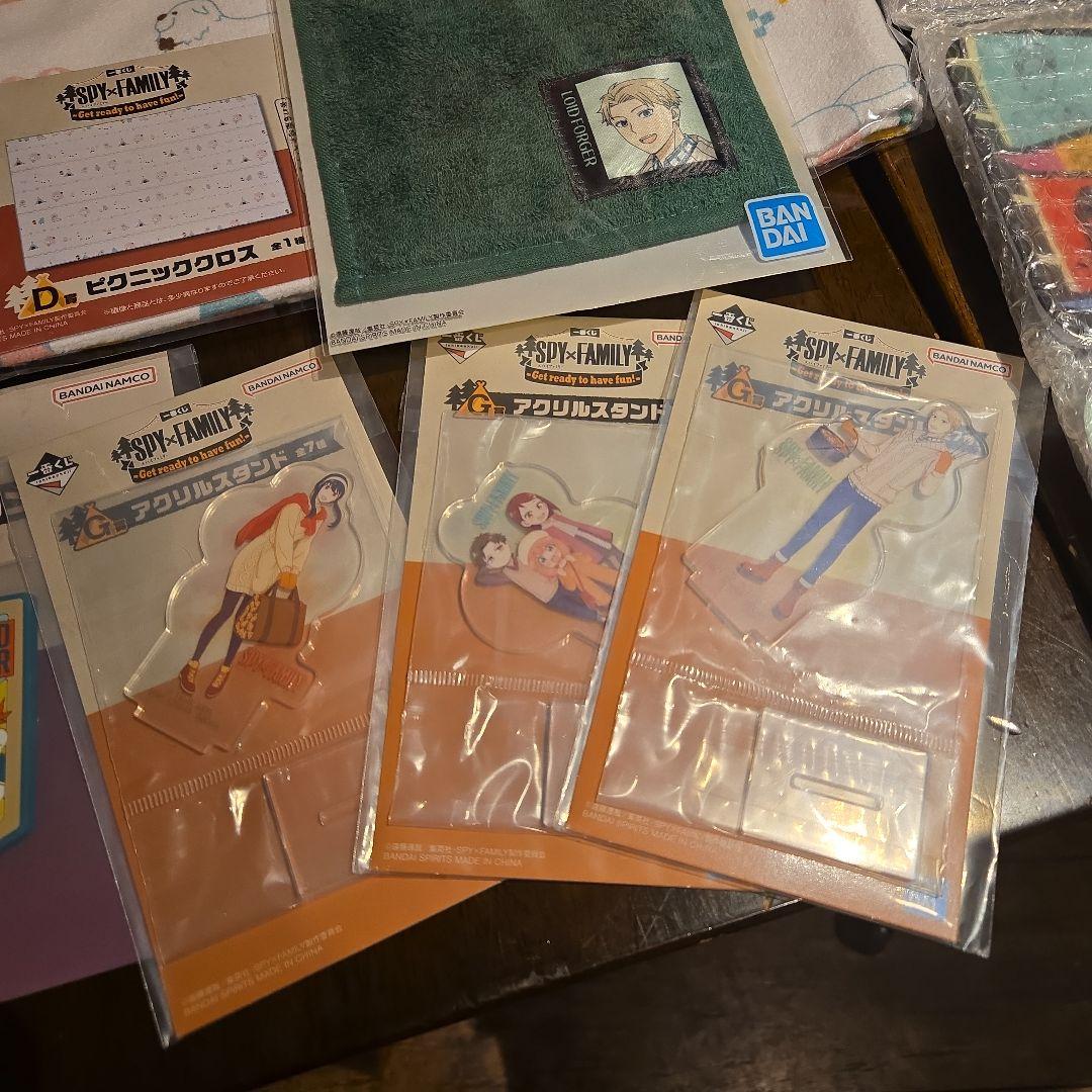 一番くじ SPY×FAMILYスパイファミリー　ラストワン/A賞B賞他セット