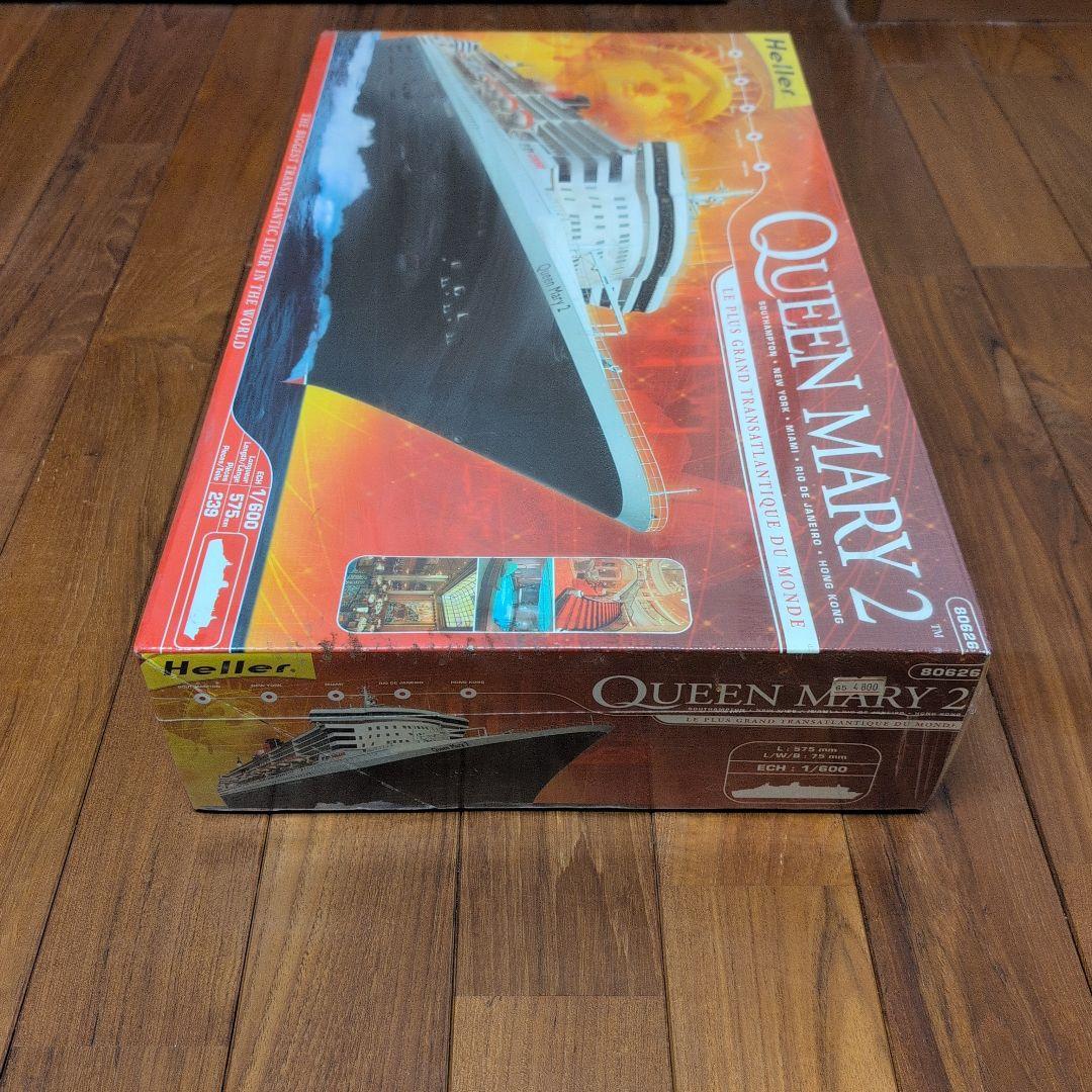 Heller Queen Mary 2 プラモデル 1/600 - 船・ボート安く 買う