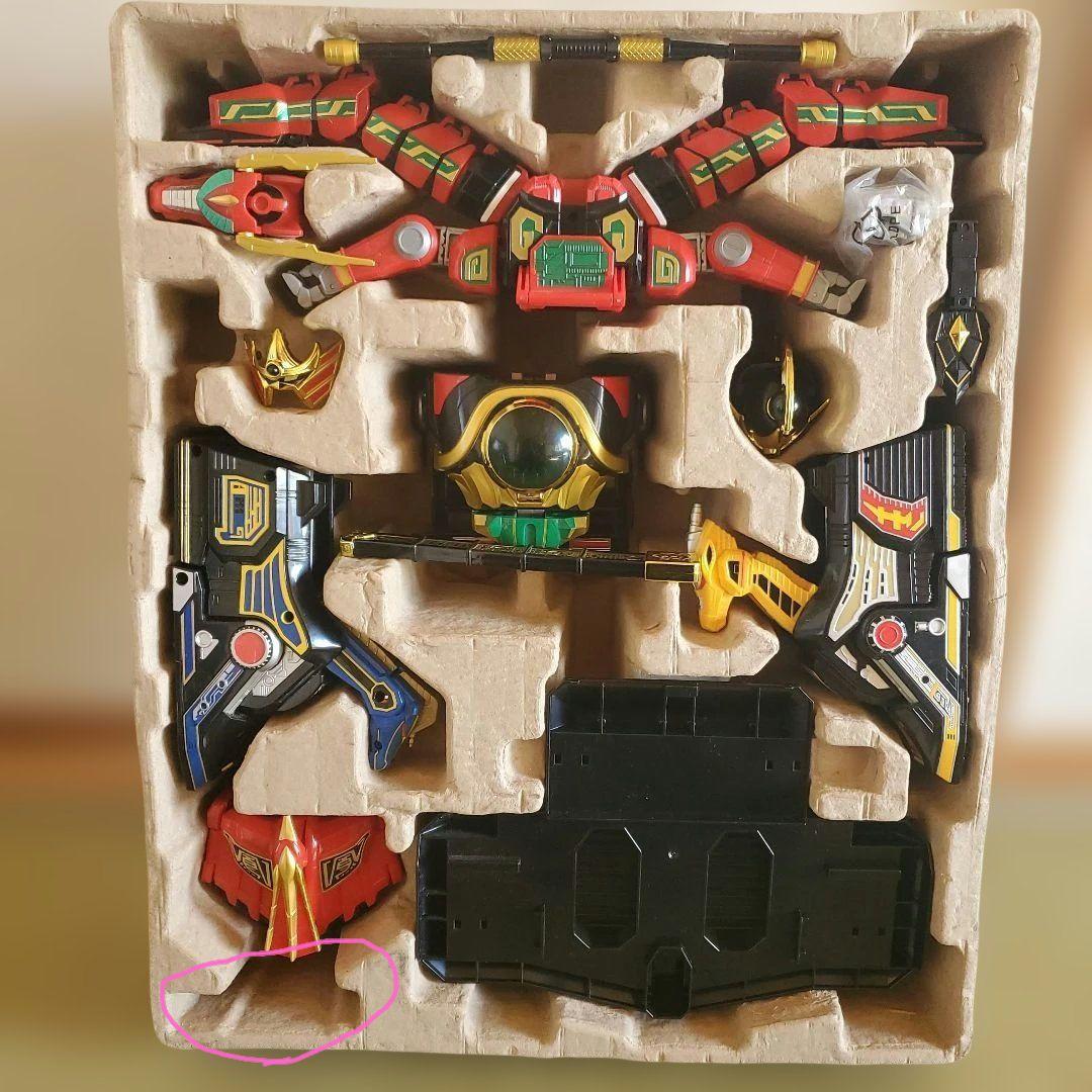 戦隊職人 シリーズDX大連王、DXウォンタイガー 2体セット