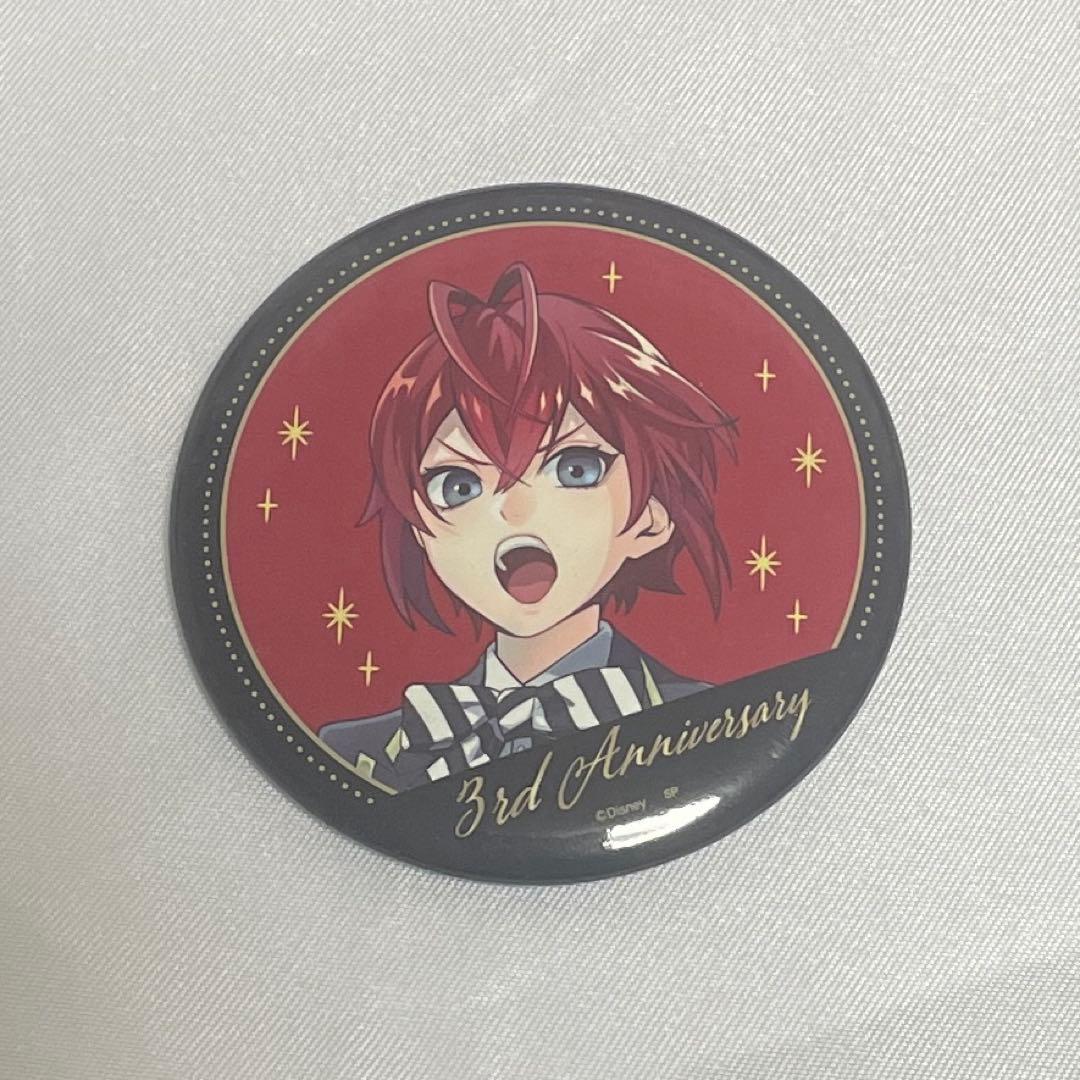 ツイステ リドル・ローズハート 3rd Anniversary 缶バッジ - メルカリ