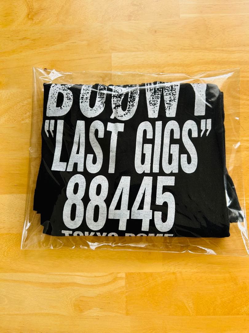 BOOWY LAST GIGS タンクトップ ブラック　当時物 BOOWY LAST GIGS タンクトップ ブラック 当時物 BOOWY boowy LASTGIGS