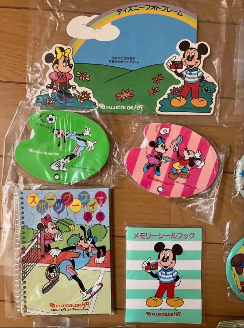 昭和レトロ　ディズニー　ノベルティグッズ　フジカラー　豪華セット
