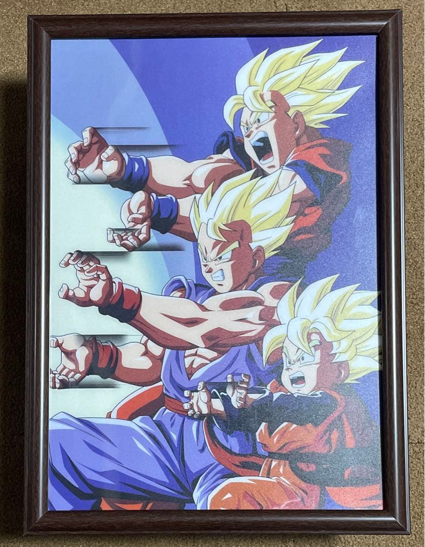 ドラゴンボール マット 額縁付き