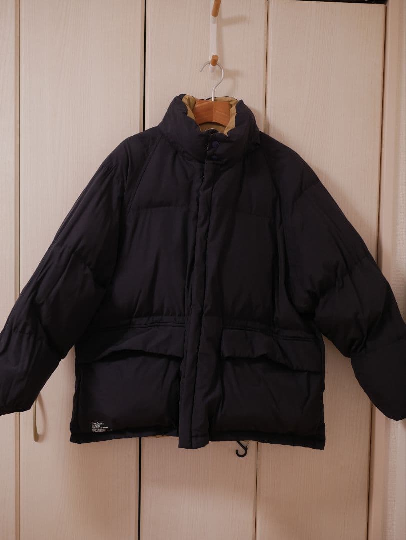 G*P様 FreshService フード付きリバーシブル中綿ブルゾン ベージュ