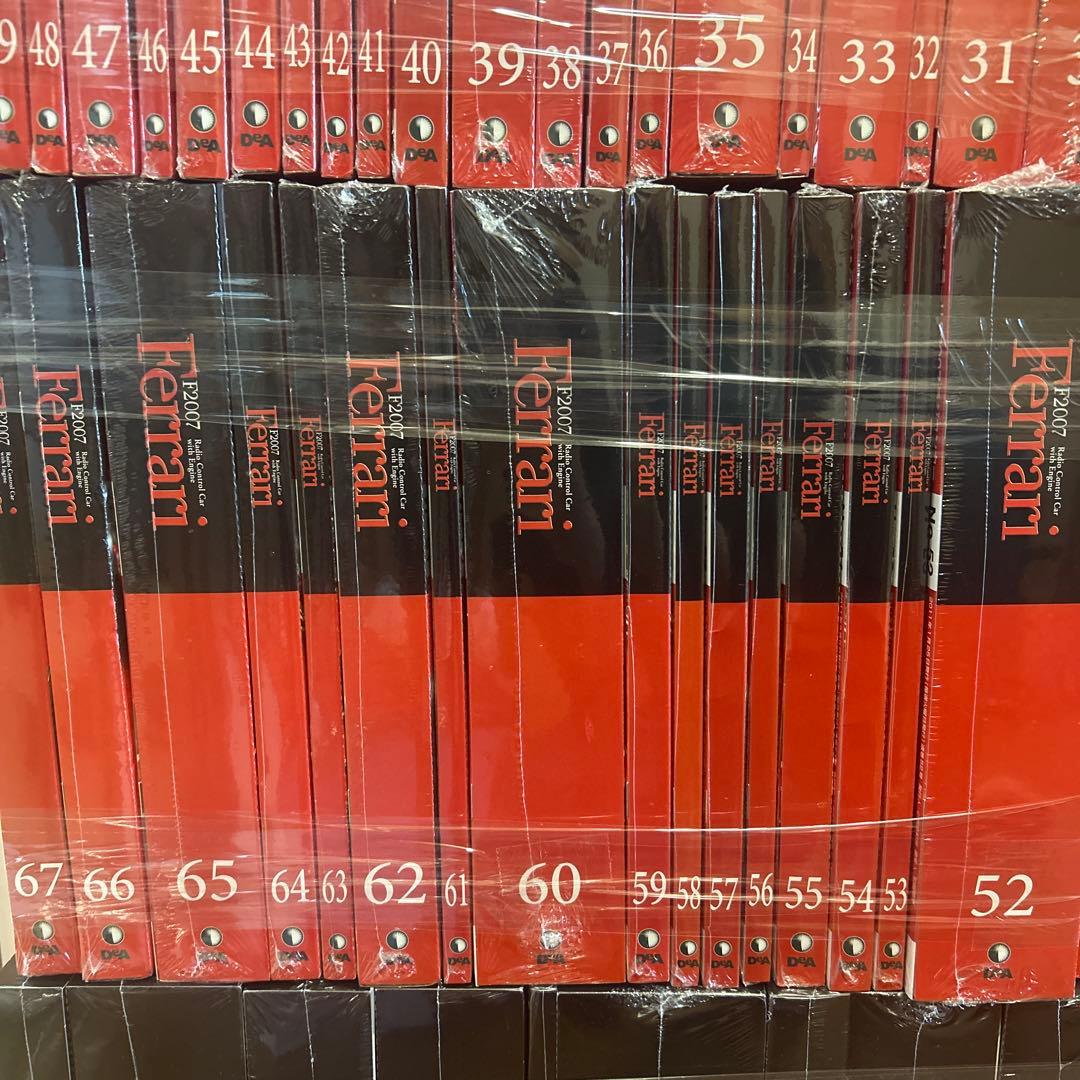 【未組立】DeAGOSTINI 週刊フェラーリF2007 1〜100号　特典付き