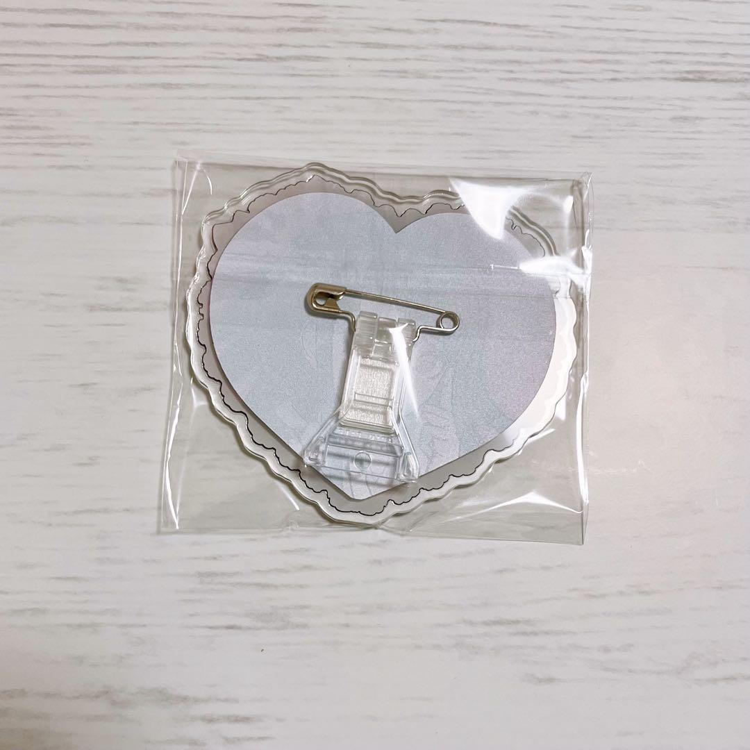 スーパーダンガンロンパ2 罪木蜜柑 ハート型アクリルバッジ 受注生産