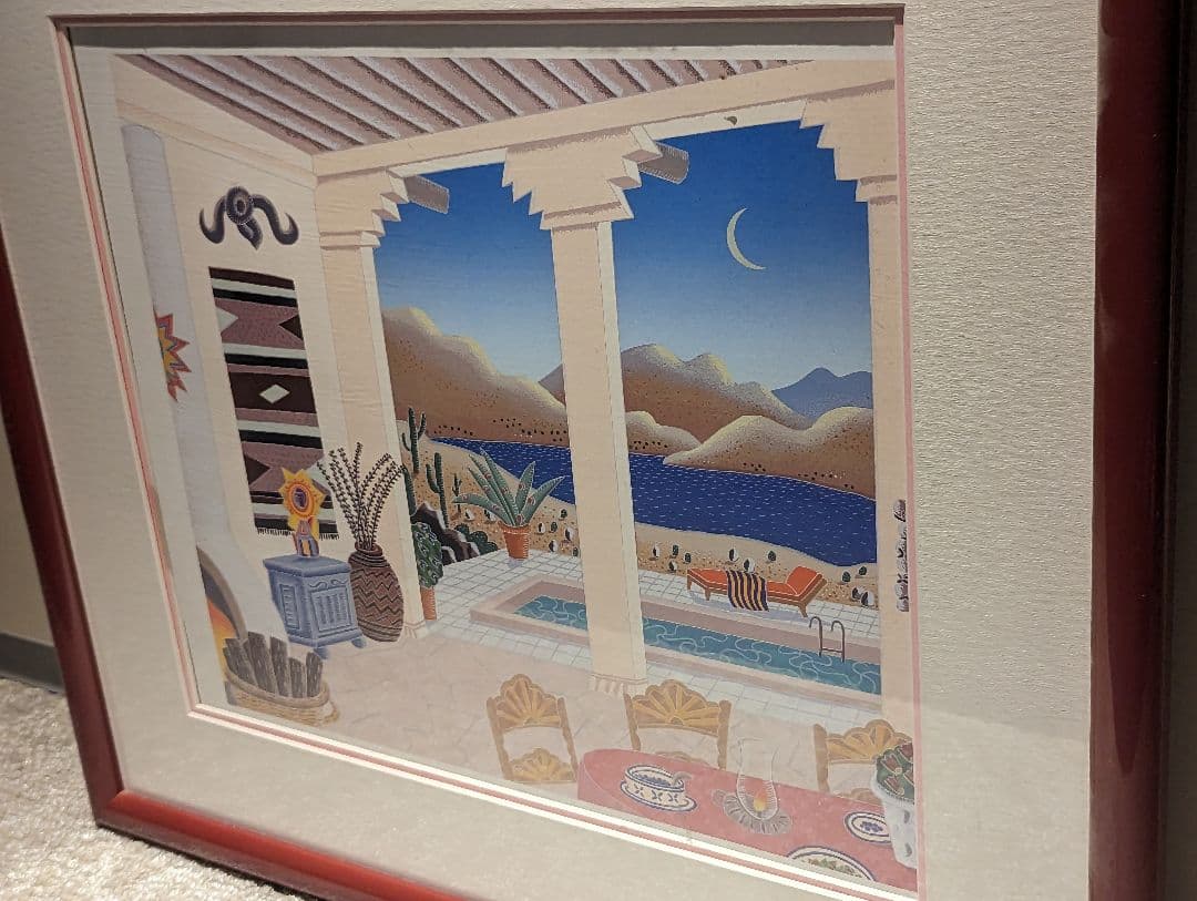 トーマス マックナイト アリゾナ アメリカ製 ヴィンテージポスター