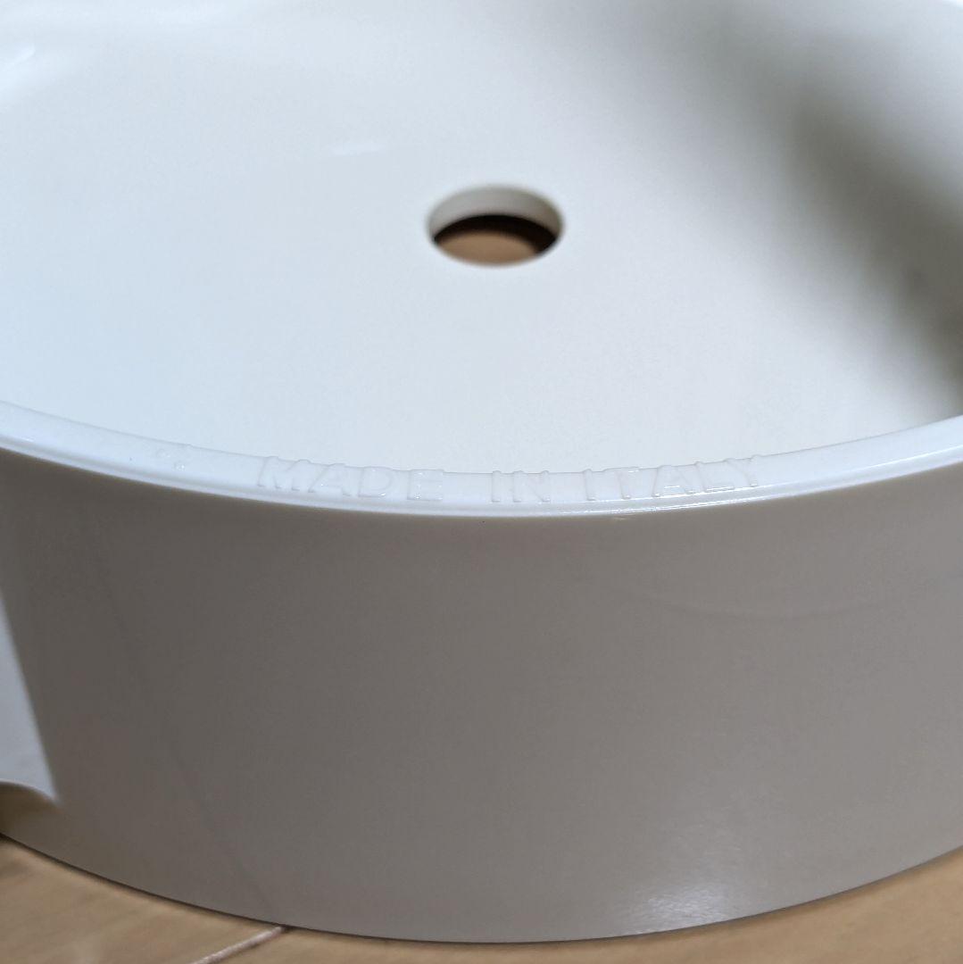 美品 Kartell カルテル チャールズゴーストロー ホワイト スツール