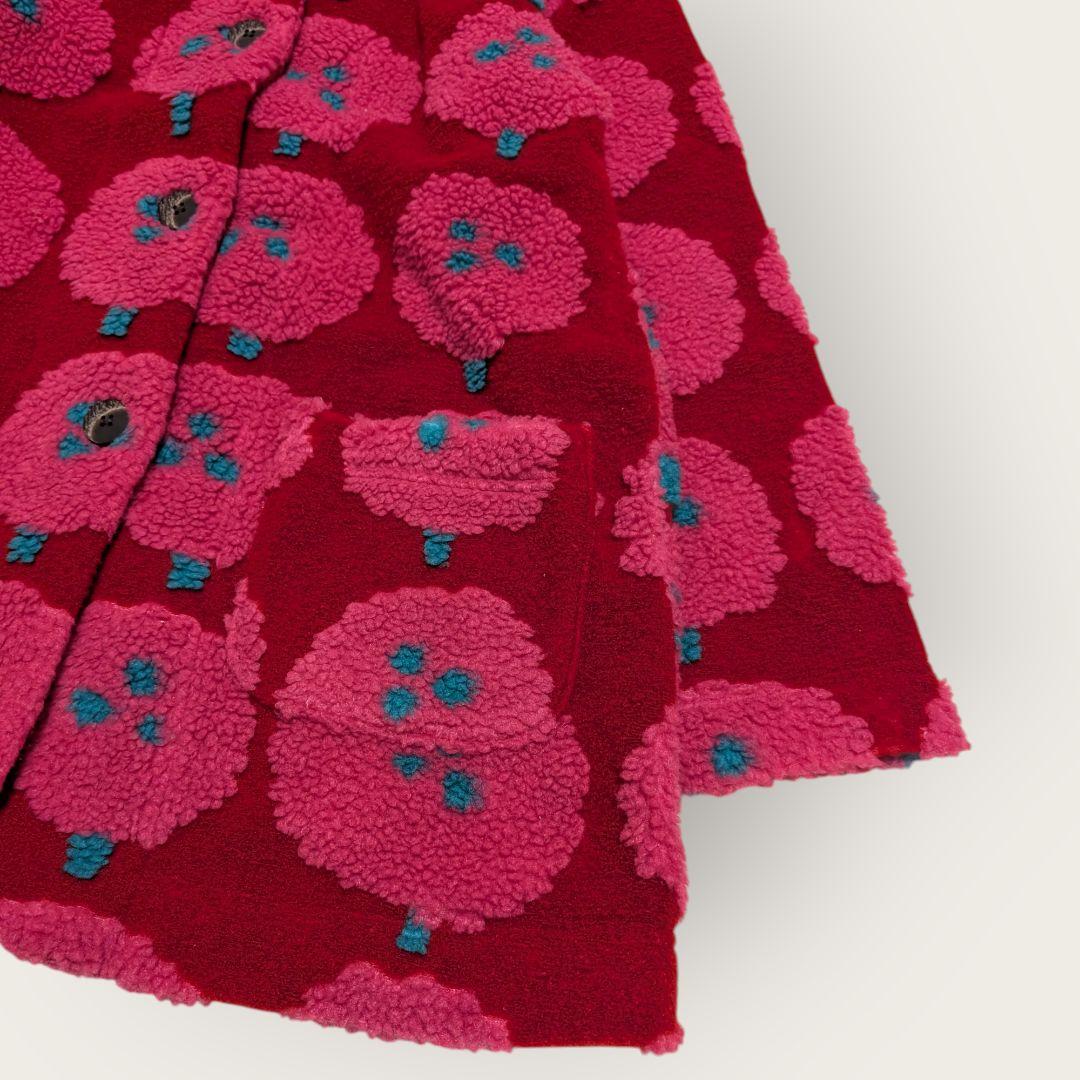 マタノアツコ　ワコール　ルームウェア　ボア　ガウン　ジャケット　M