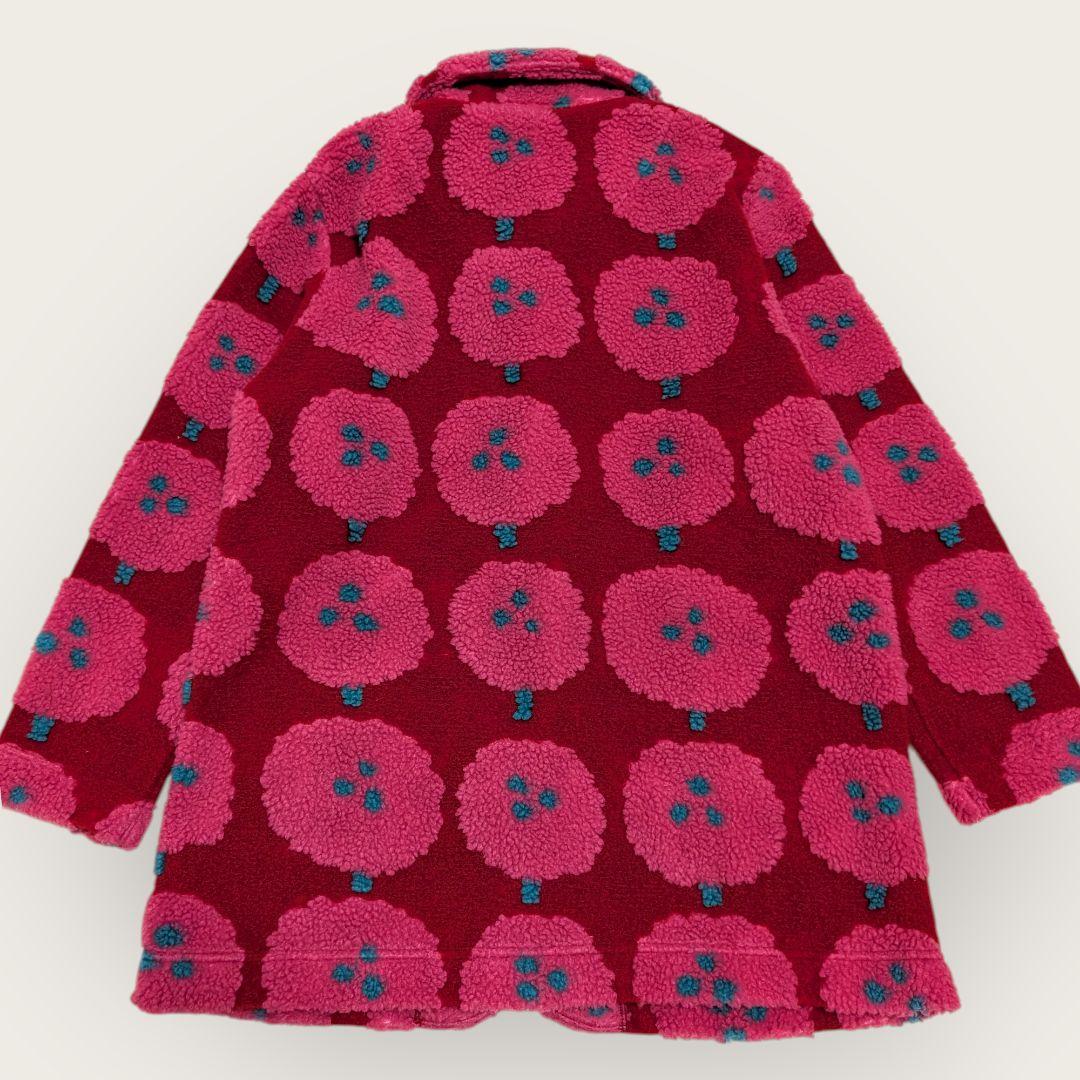 マタノアツコ　ワコール　ルームウェア　ボア　ガウン　ジャケット　M