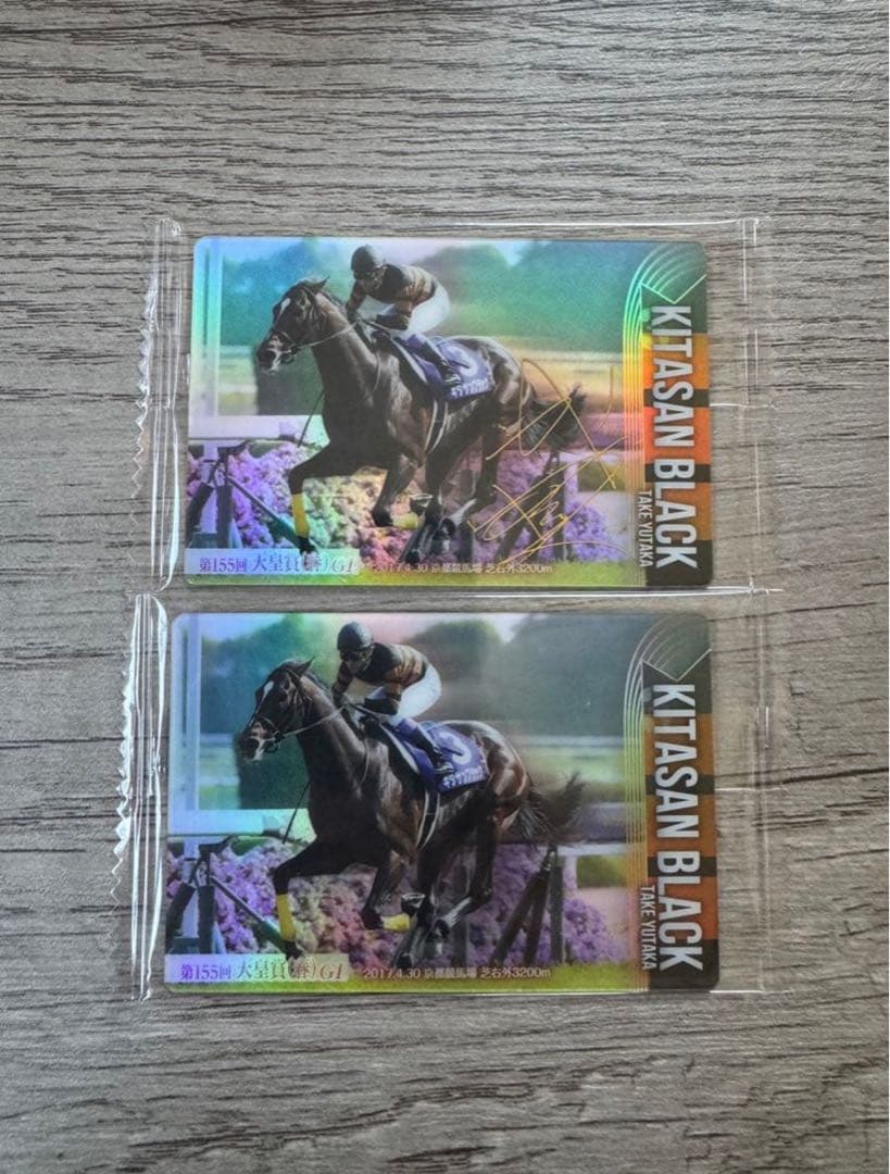 サラブレッドホースコレクション キタサンブラック サイン&ノーマル 2