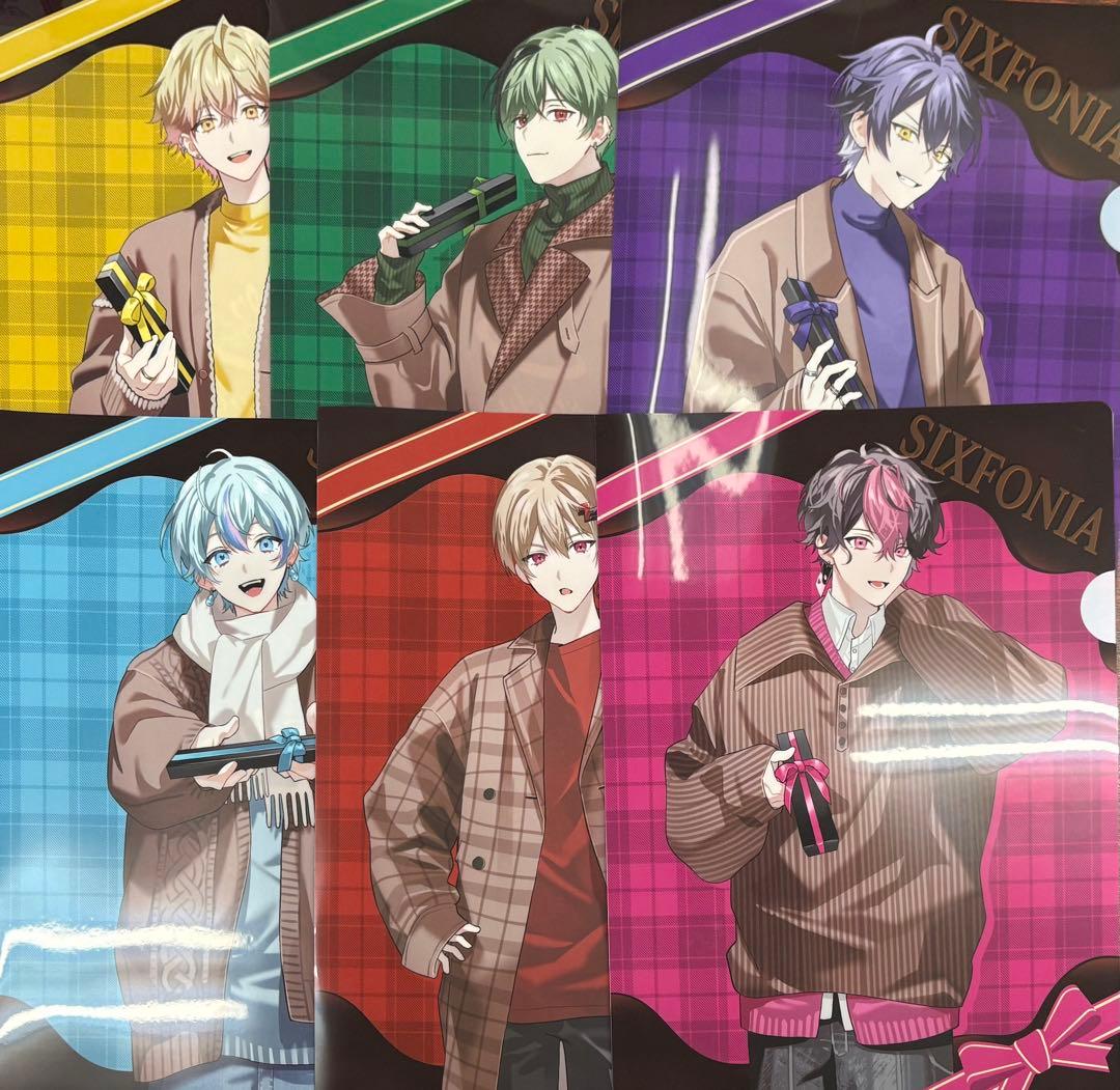 シクフォニ 雨乃こさめ バレンタイン クリアファイル セブン