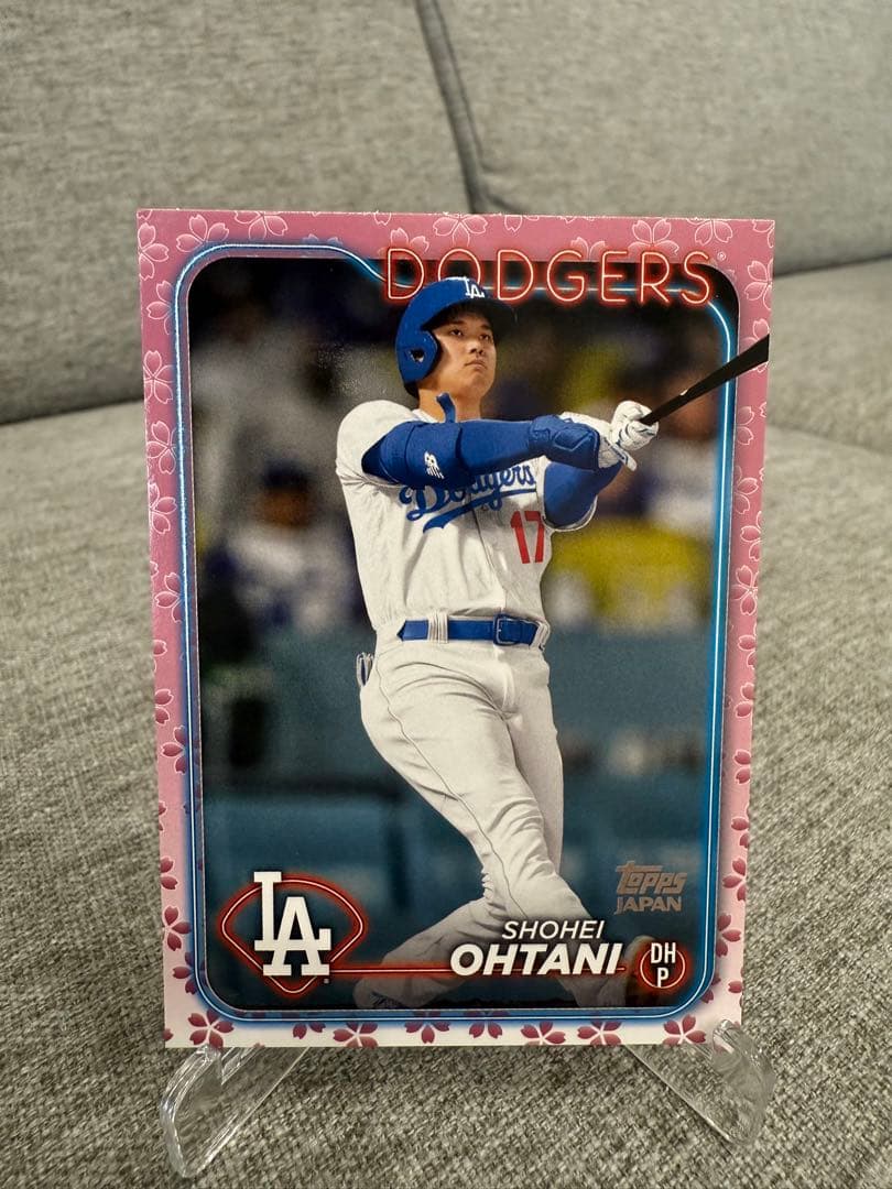 topps カード 大谷翔平 桜 パラレル topps 大谷翔平 桜パラレル 2枚 最