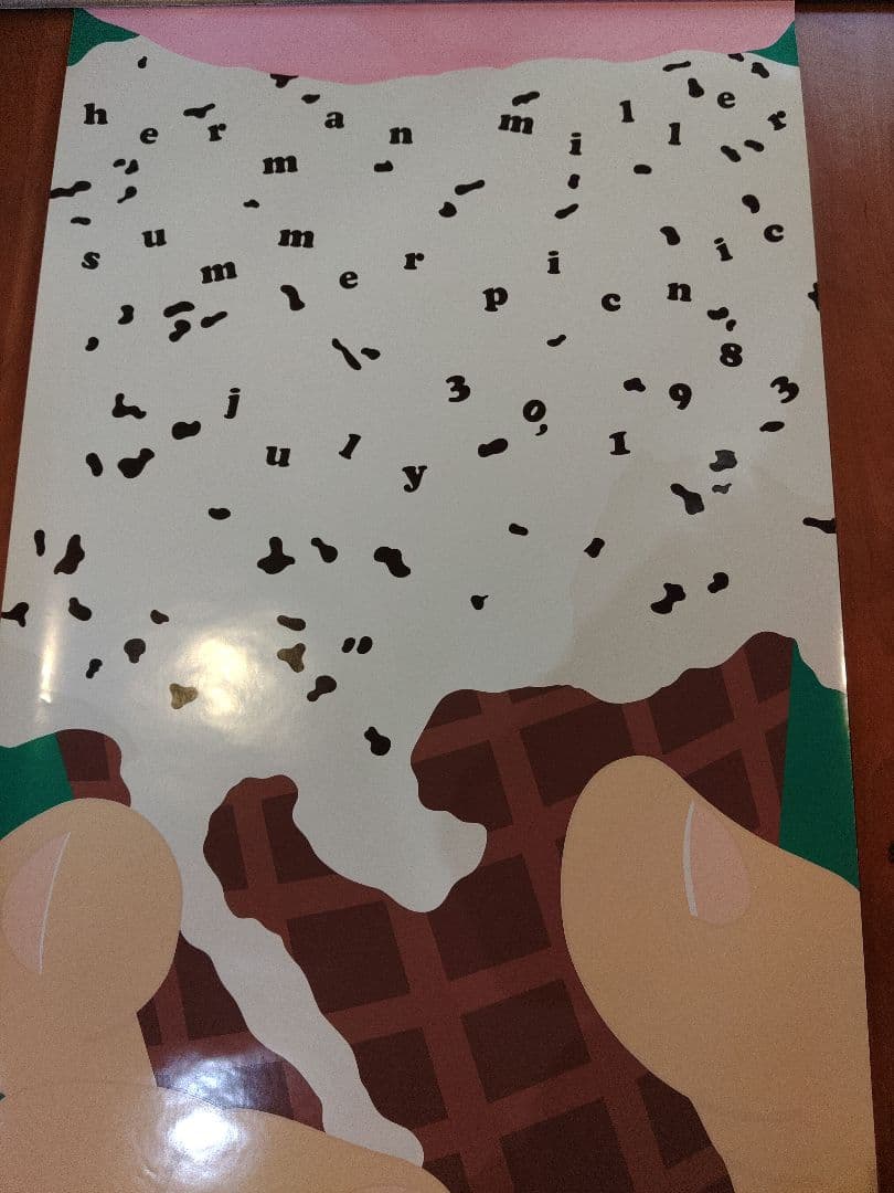 ハーマンミラー　サマーピクニック ポスター　Herman Miller　1983