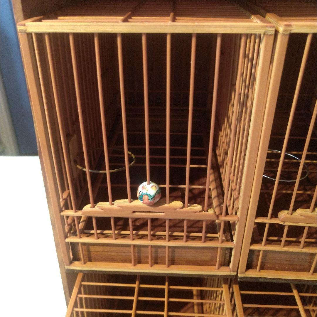 メジロ籠6個&寝かせ箱セット - メルカリ