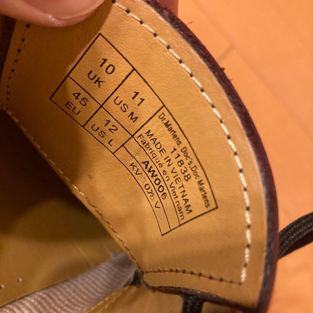 Dr.Martens ドクターマーチン 3ホール