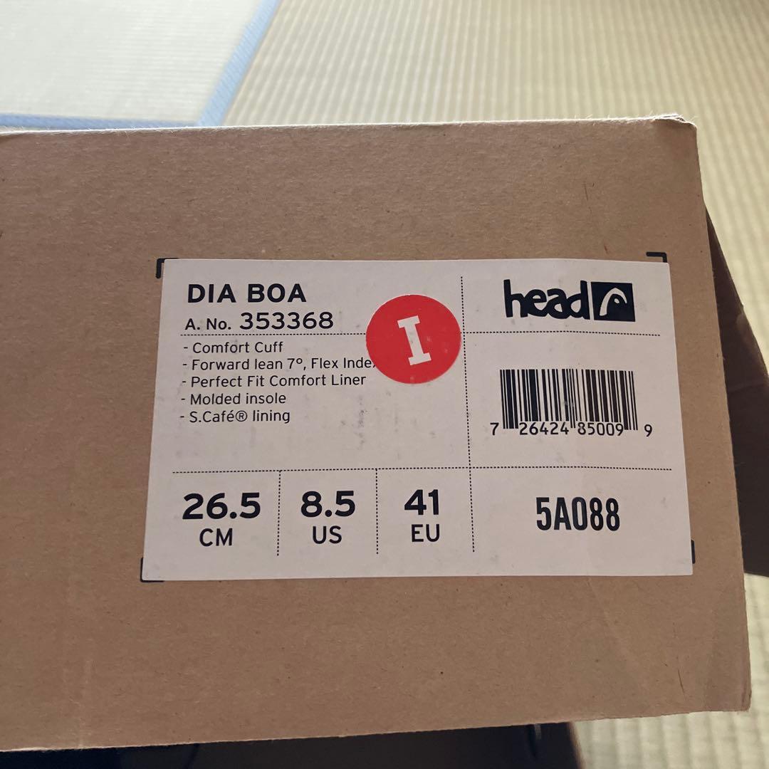 head スノーボードブーツ ブラック ダイヤル式