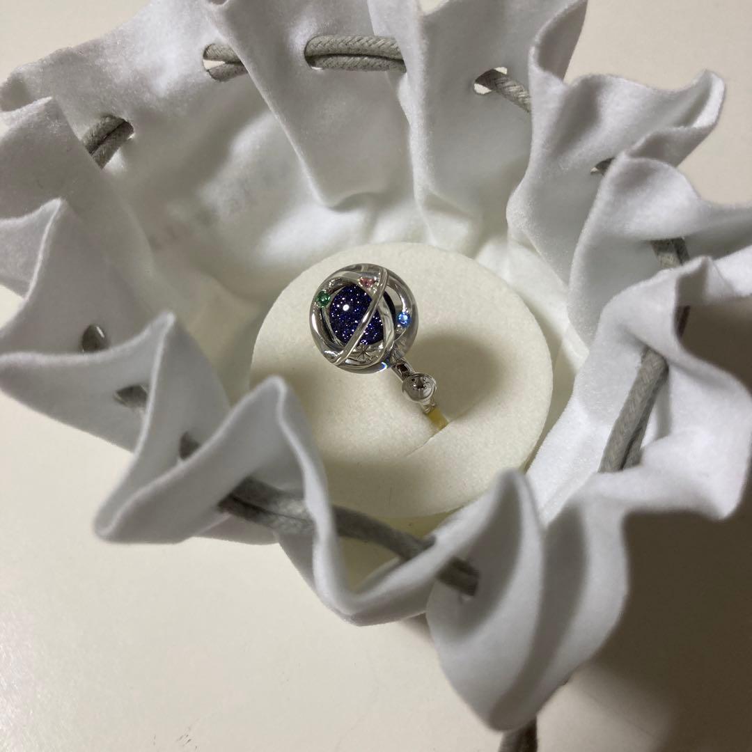 完売品 スタージュエリー クリアコスミックリング#9 アクリル　限定品