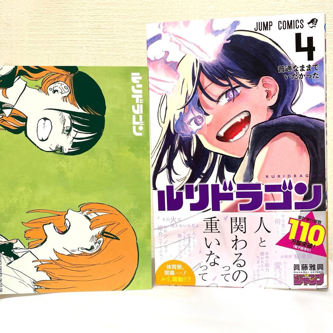 ルリドラゴン 4巻 特典 イラストカード - メルカリ