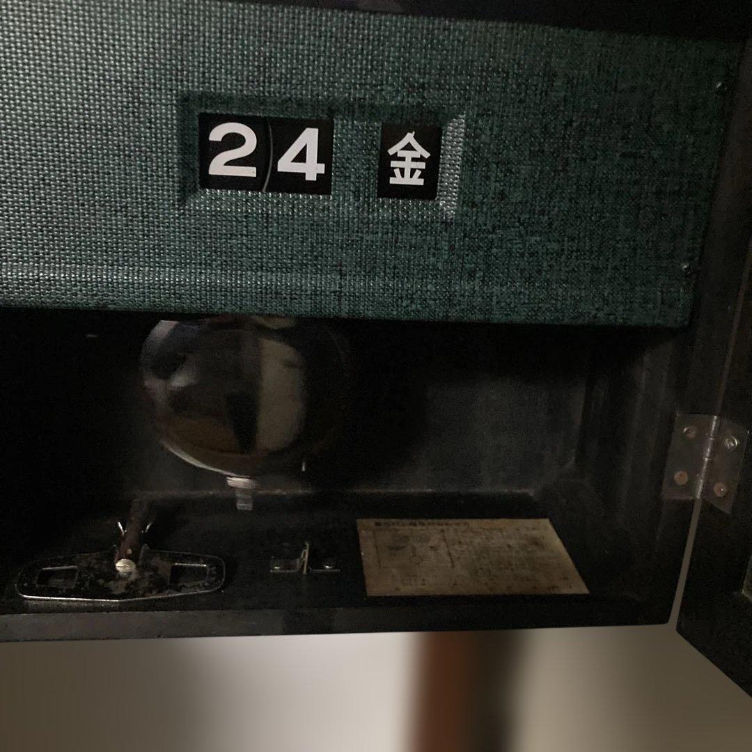 SEIKO アンティーク柱時計 30day カレンダー 稼働中