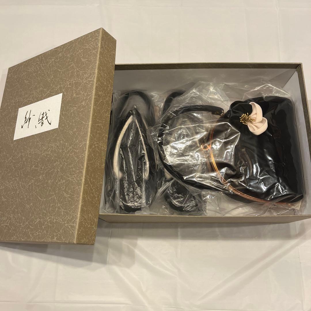 沙織　振袖　バッグと草履セット