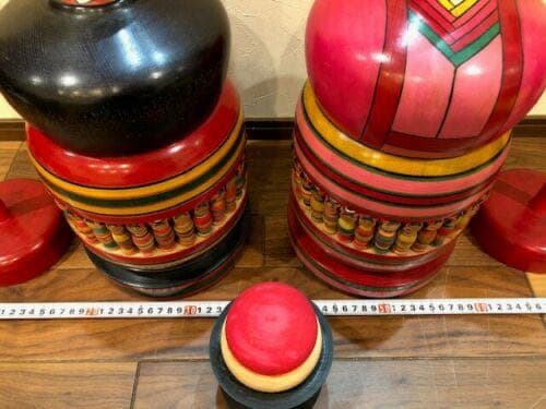 雛人形こけし 創作こけし 陣野原幸紀 大型こけし